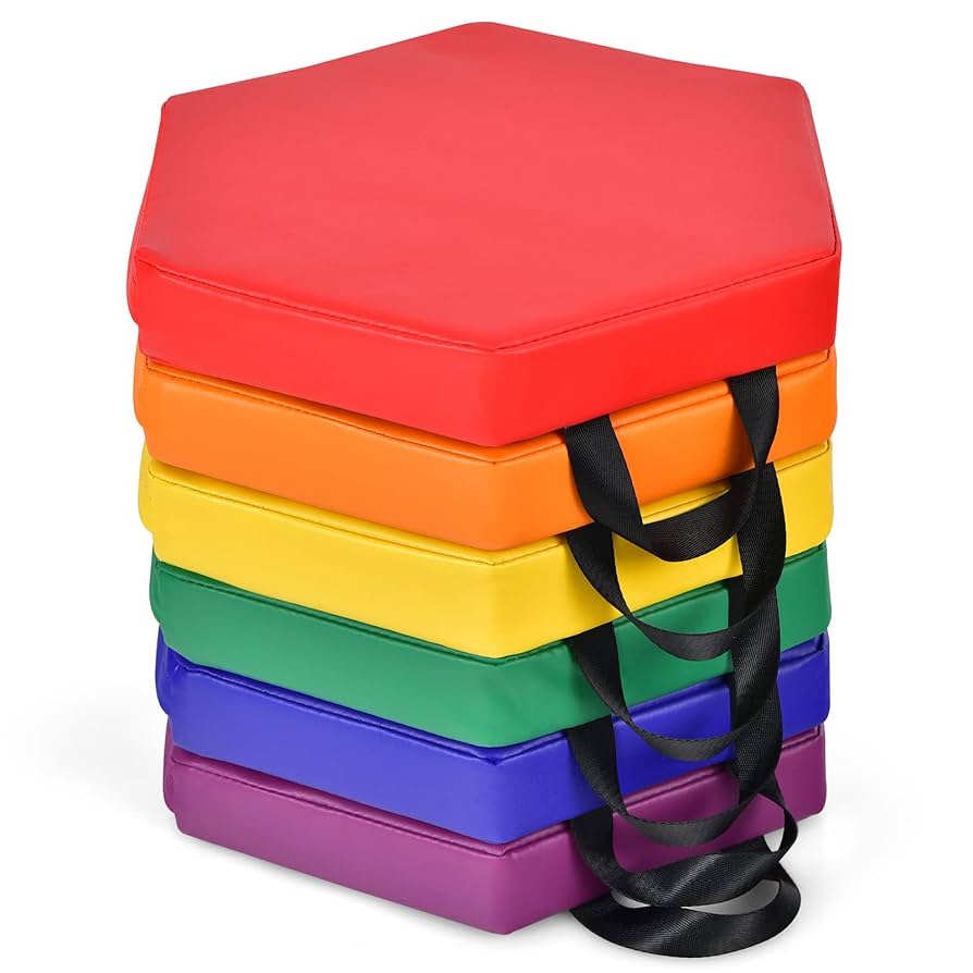 ミニミニクッション Amazon.com: HONEY JOY 6PCS Floor Cushions for Kids, 15 Inch